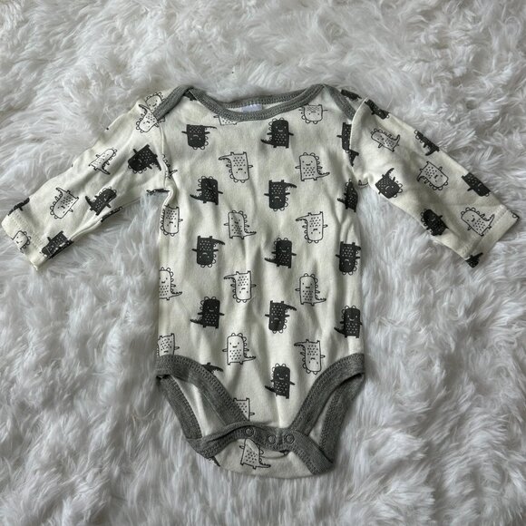 MODERN baby MOMENTS BABY BOYS COVERALL DINOSAURS THEME 3-6 MONTHS NEW W/ TAGS - Picture 1 of 3
